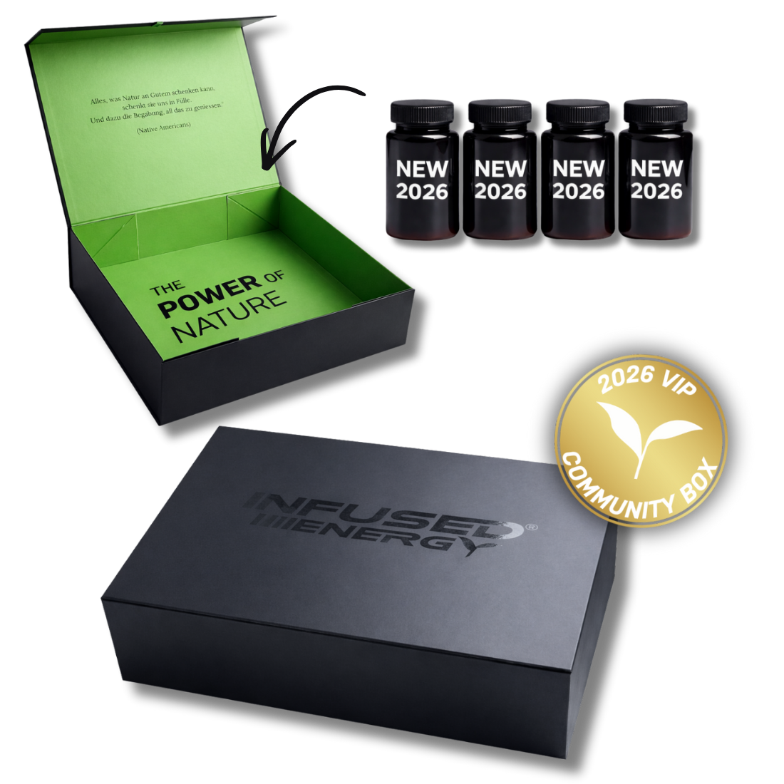 Vip Energy Program 2026 VIP Community Box - Extrakte – Infused energy