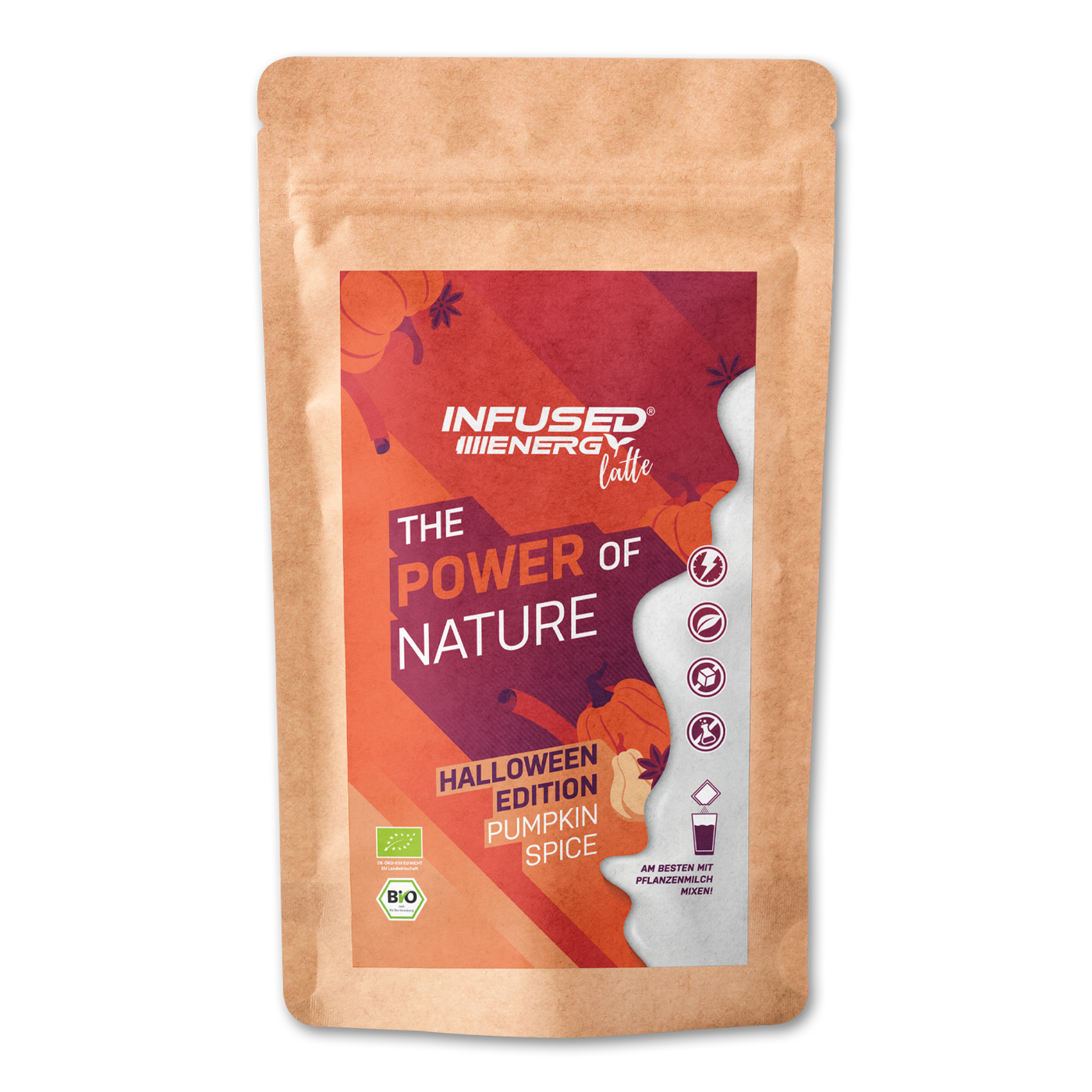 Infused energy latte - Pumpkin-Spice