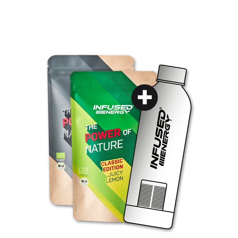 Inflused Infused energy® Dein Pflanzenpower Drink